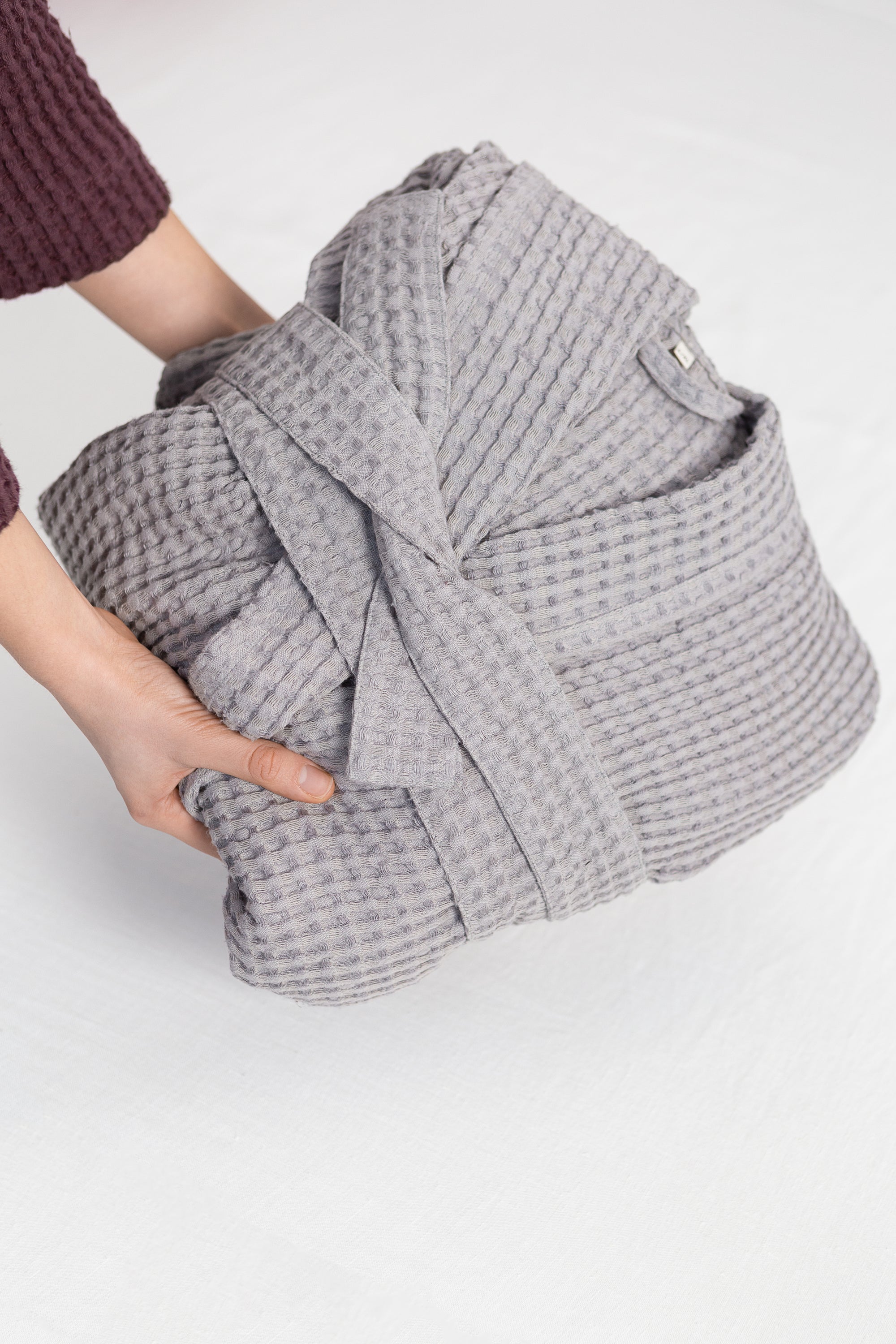 Waffle Linen Spa Set