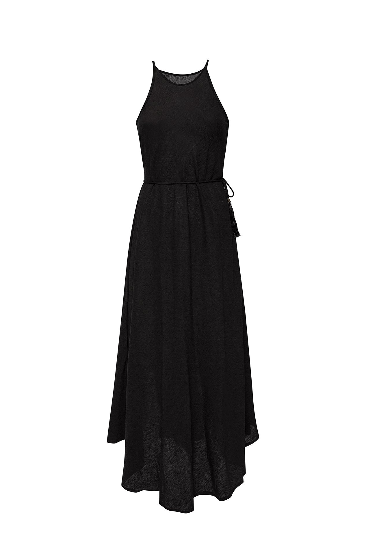 CALLIE MAXI DRESS - BLACK - BlissfulBody.Boutique