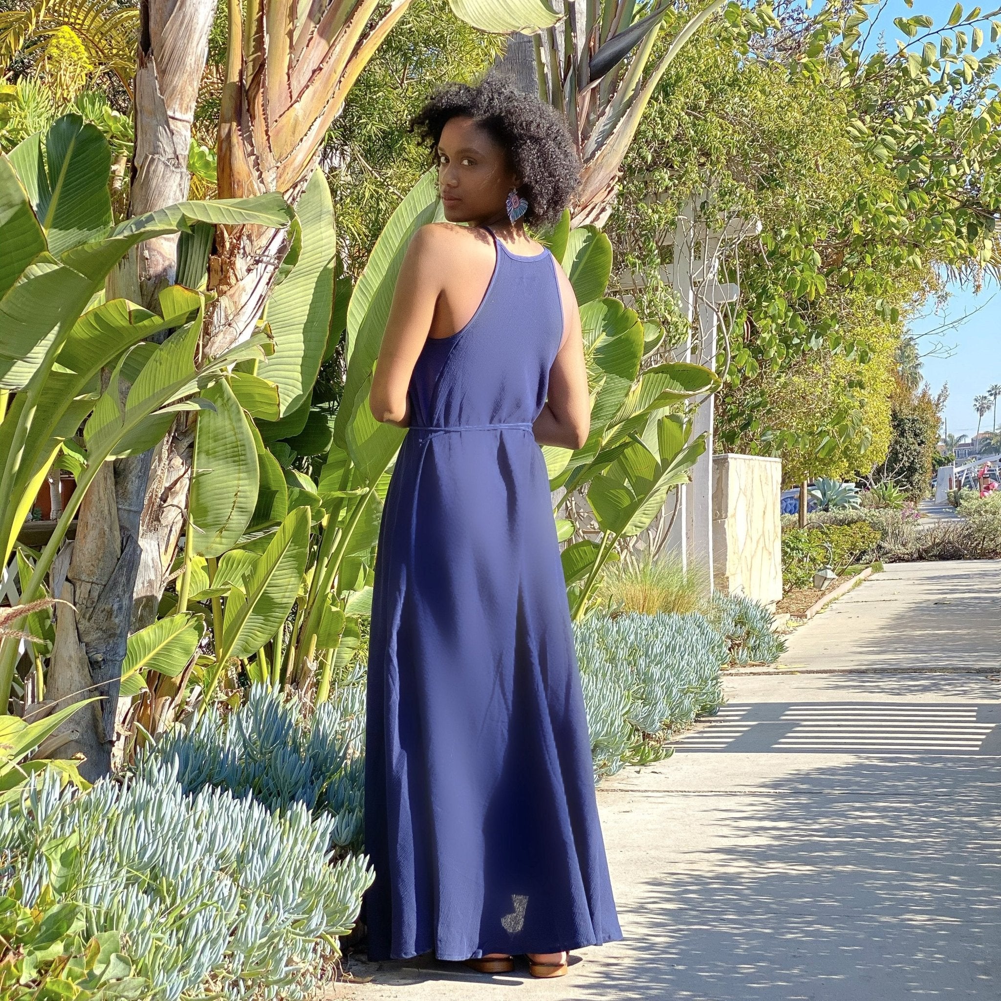 CALLIE MAXI DRESS - BLACK - BlissfulBody.Boutique