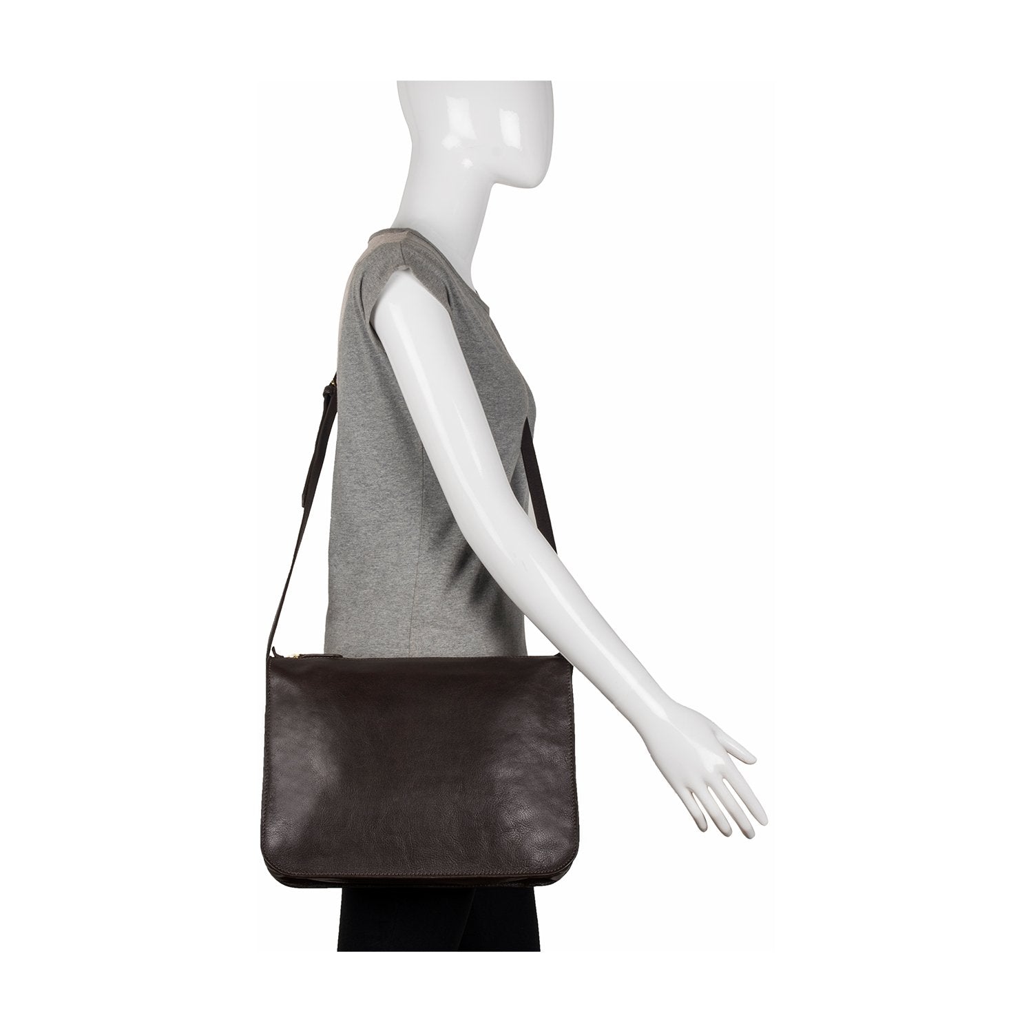 Carmel Medium Leather Sling Bag - BlissfulBody.Boutique