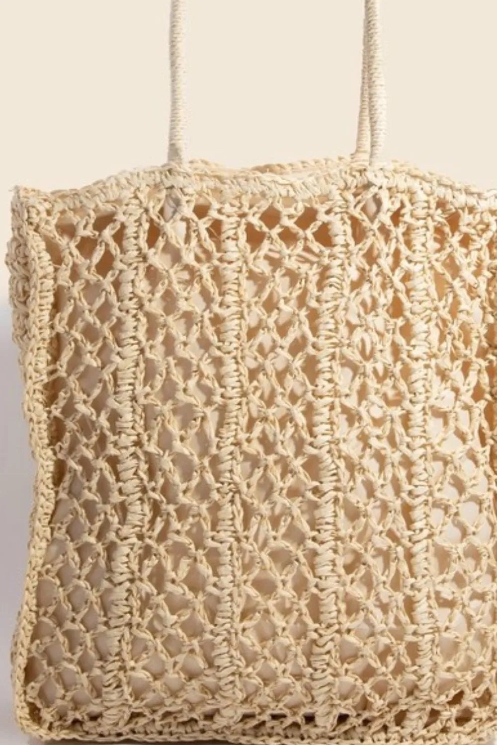 Fame Intricate Braided Tote Bag - BlissfulBody.Boutique