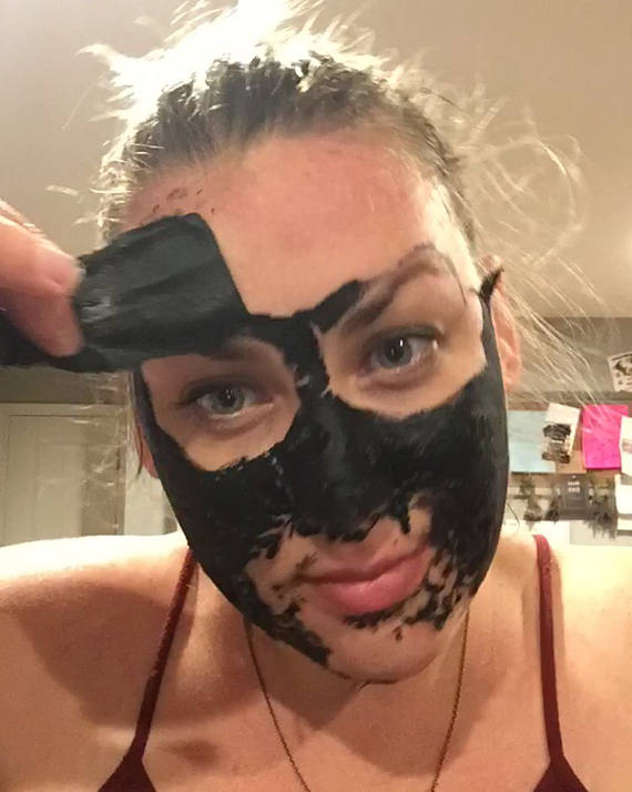 Clarifying Charcoal Ritual Mask