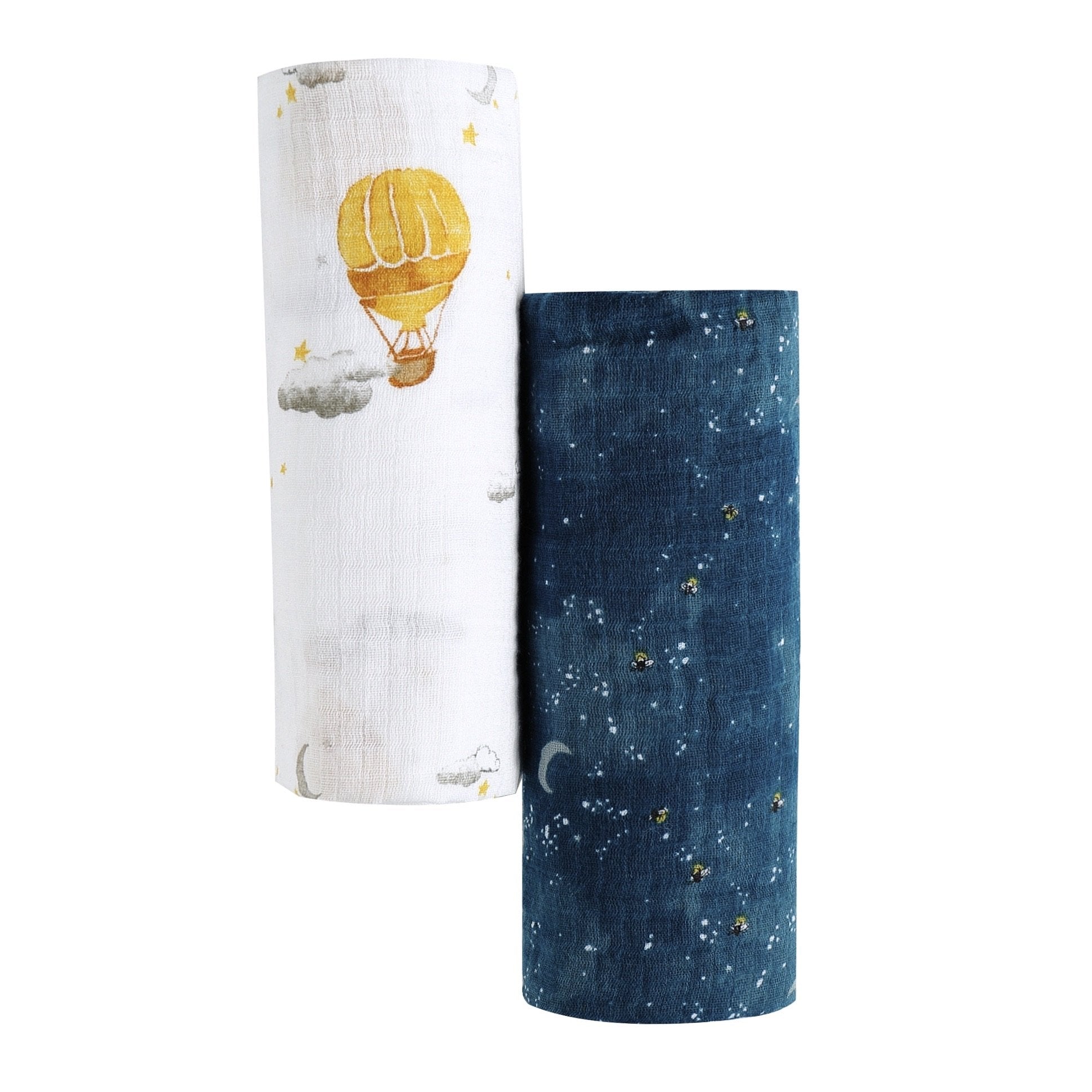 Fly Me to the Moon Organic Swaddle Set