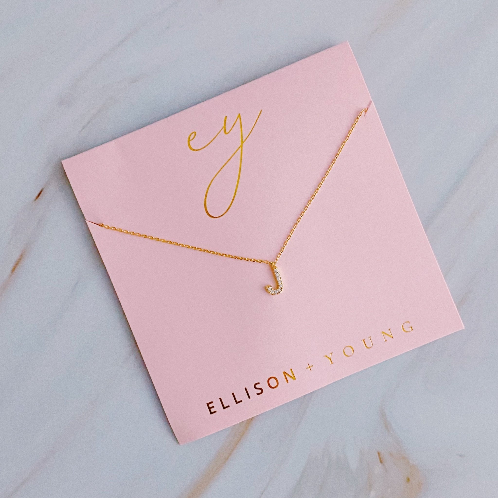Initial Necklace - BlissfulBody.Boutique