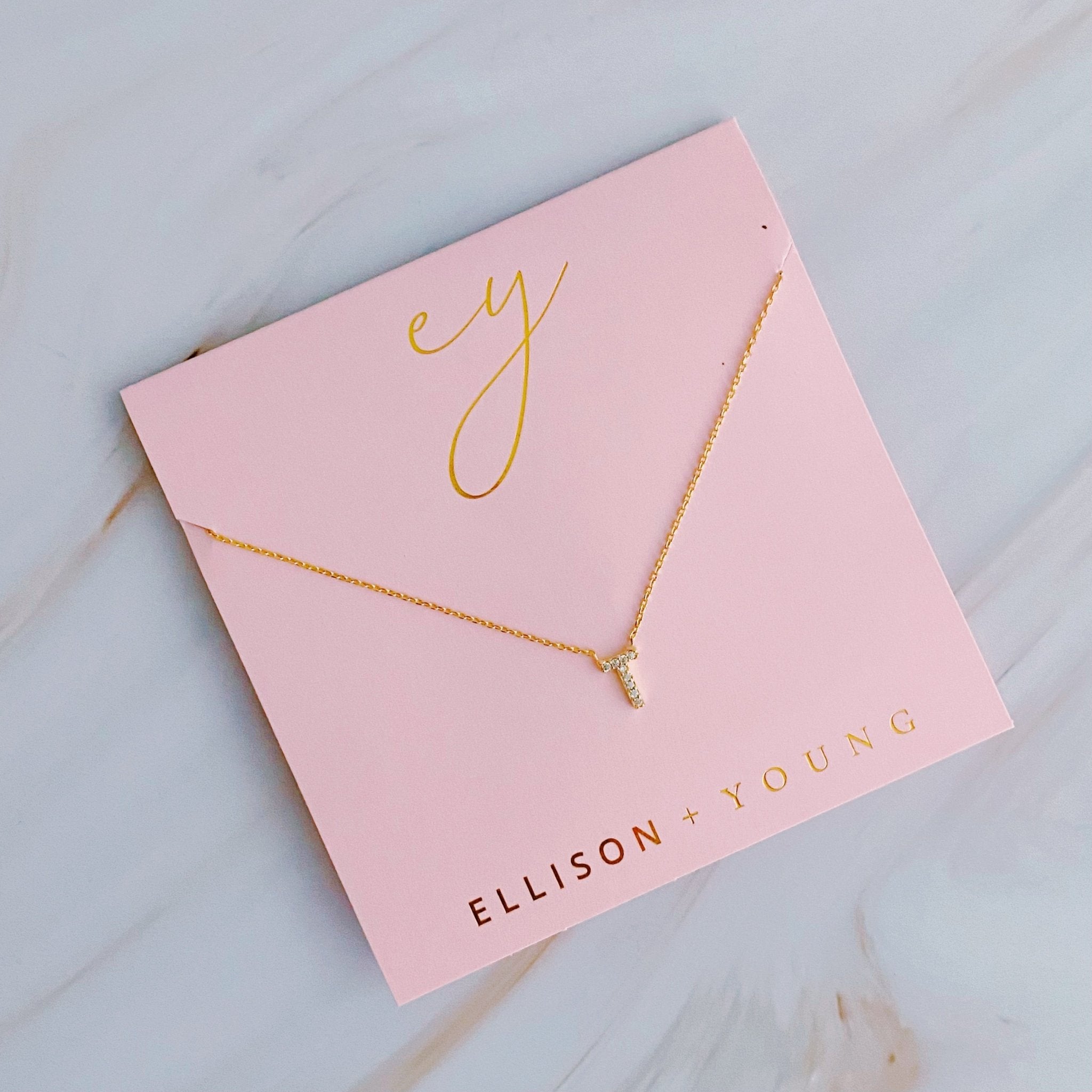 Initial Necklace - BlissfulBody.Boutique