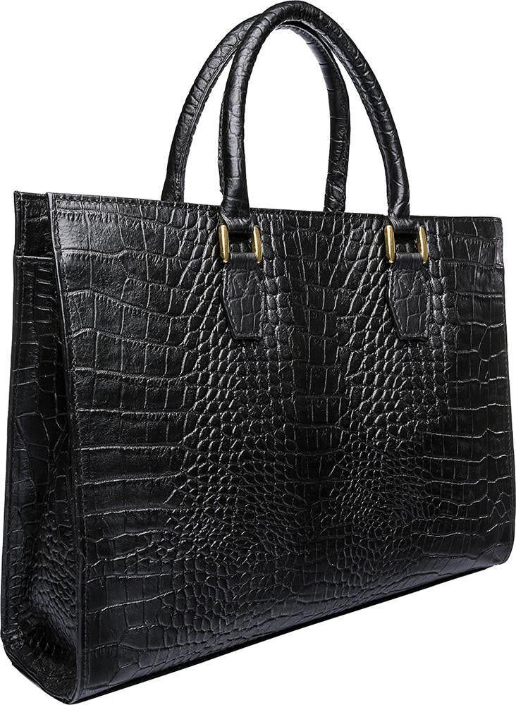 Kester Elegant Leather Work Bag - BlissfulBody.Boutique