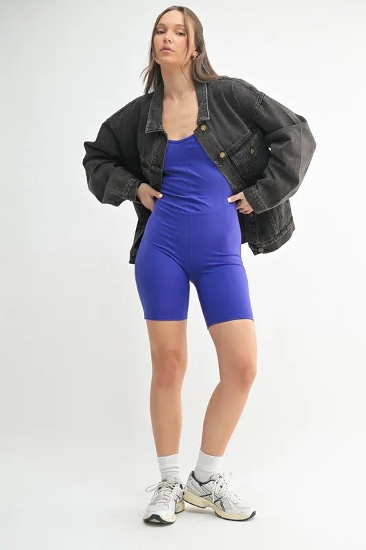 MONO B Boxy - Cut Denim Jacket - BlissfulBody.Boutique