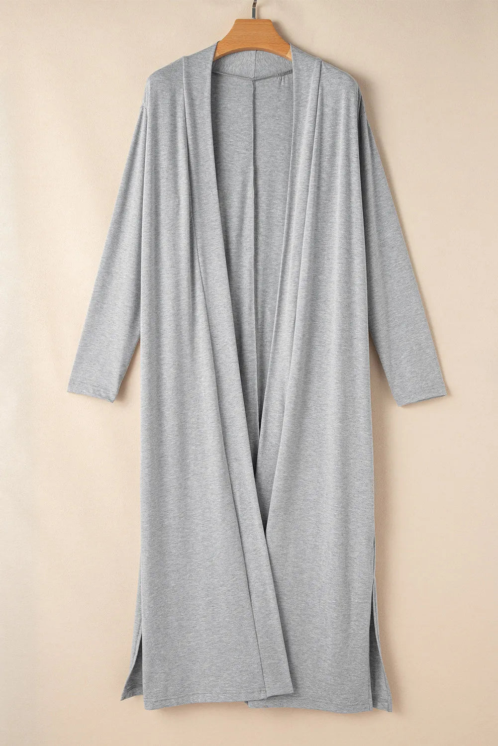 Open Front Long Sleeve Cardigan and Pants Lounge Set - BlissfulBody.Boutique