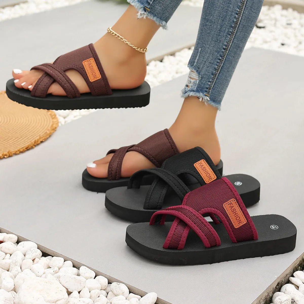 Open Toe Platform Sandals - BlissfulBody.Boutique