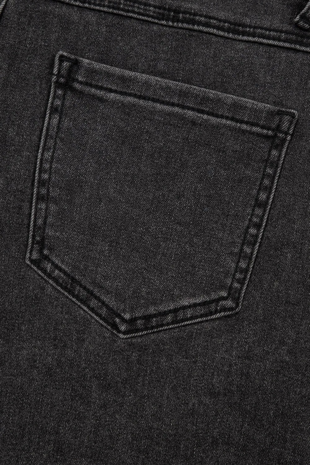 Raw Hem High Waist Denim Shorts - BlissfulBody.Boutique