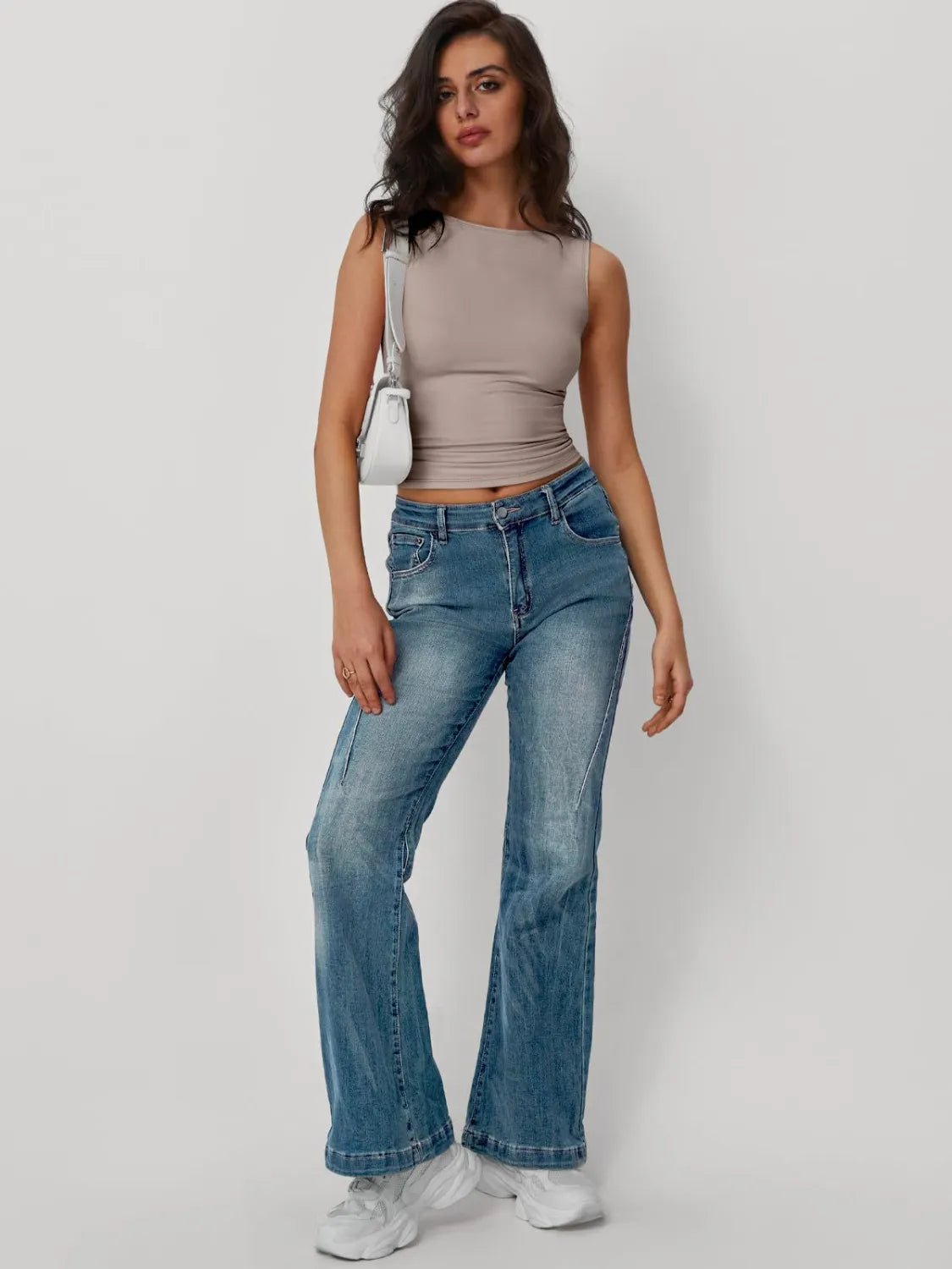 Solid Round Neck Tank - BlissfulBody.Boutique