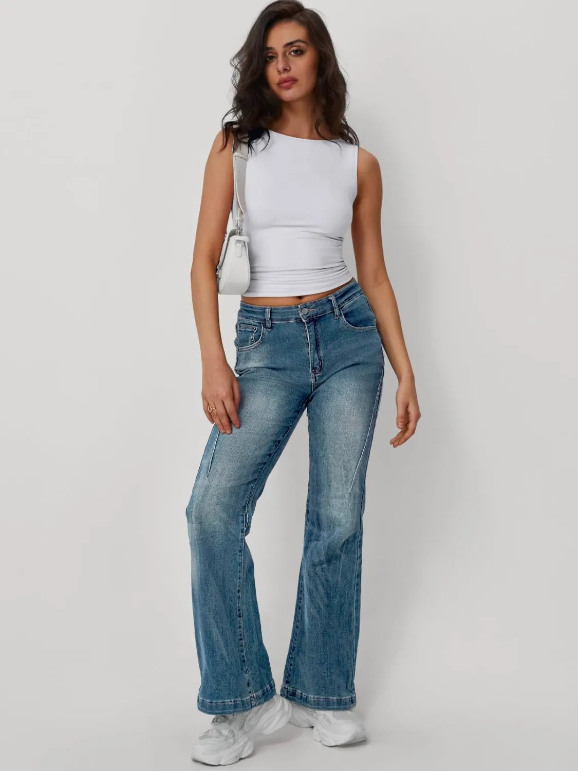 Solid Round Neck Tank - BlissfulBody.Boutique