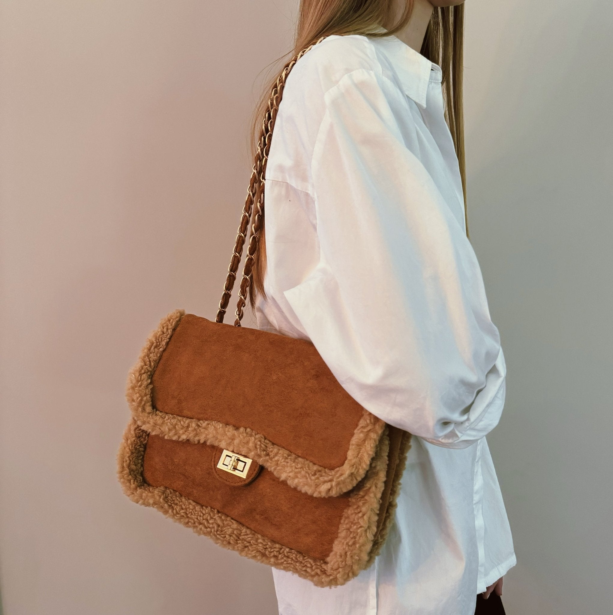 Teddy Shoulder Bag - BlissfulBody.Boutique