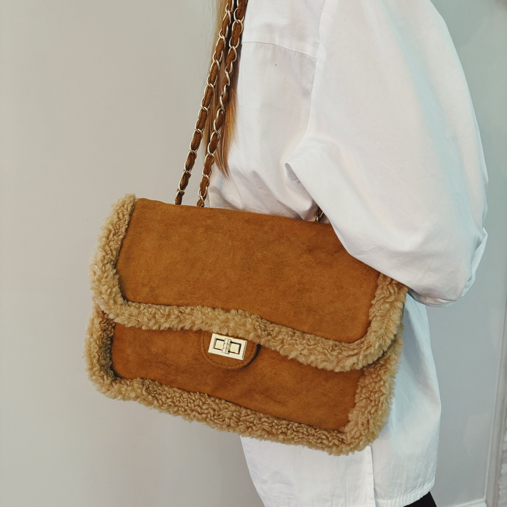 Teddy Shoulder Bag - BlissfulBody.Boutique