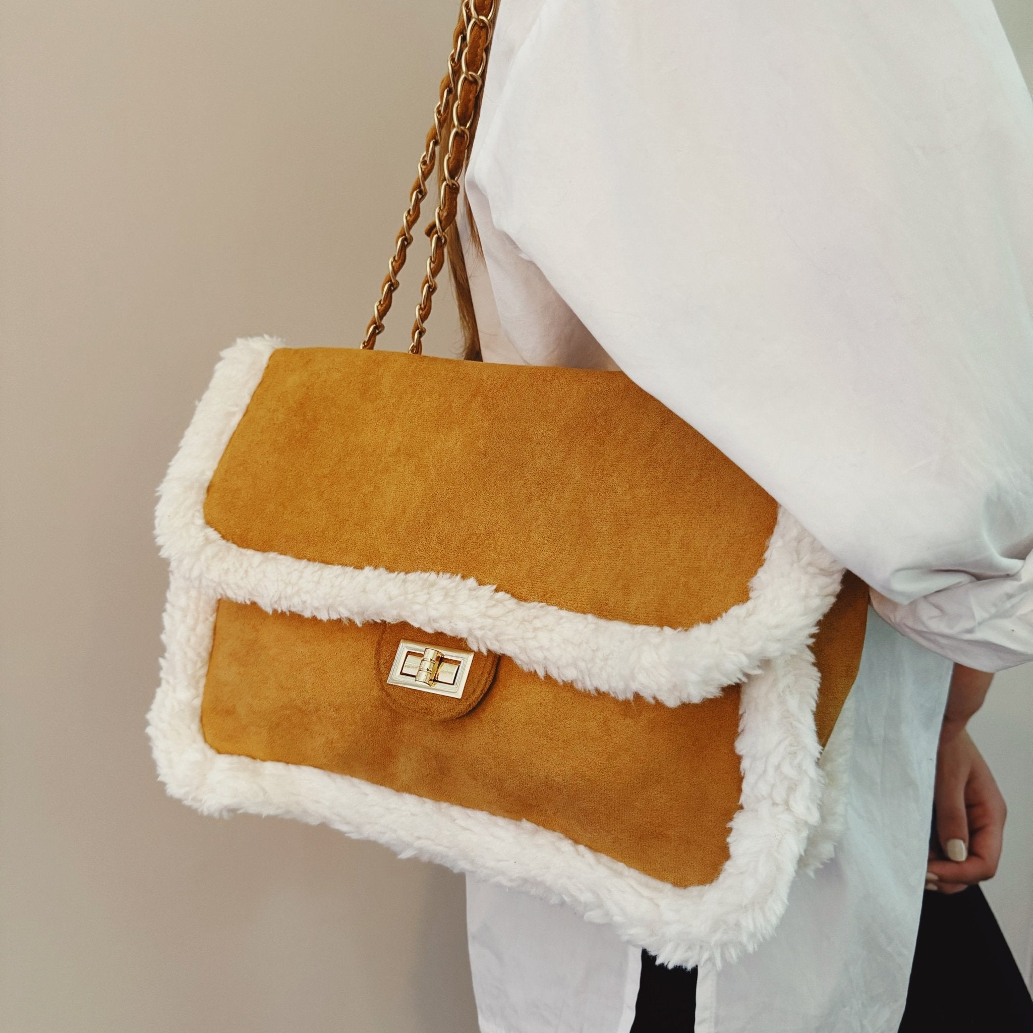 Teddy Shoulder Bag - BlissfulBody.Boutique