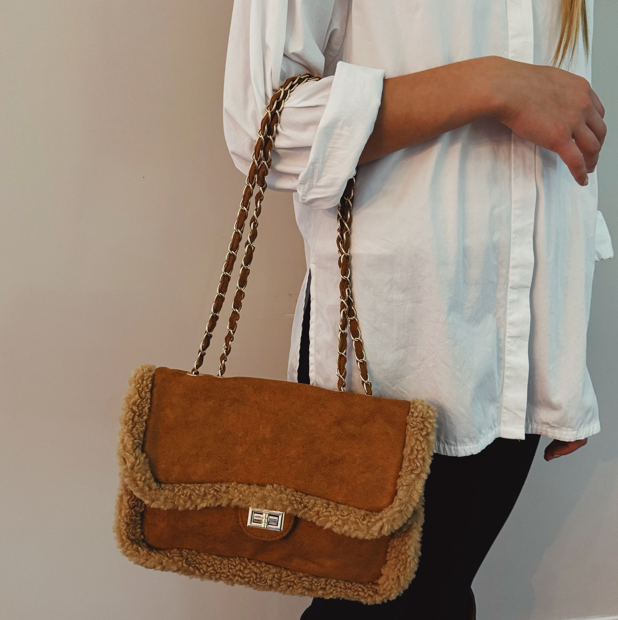 Teddy Shoulder Bag - BlissfulBody.Boutique