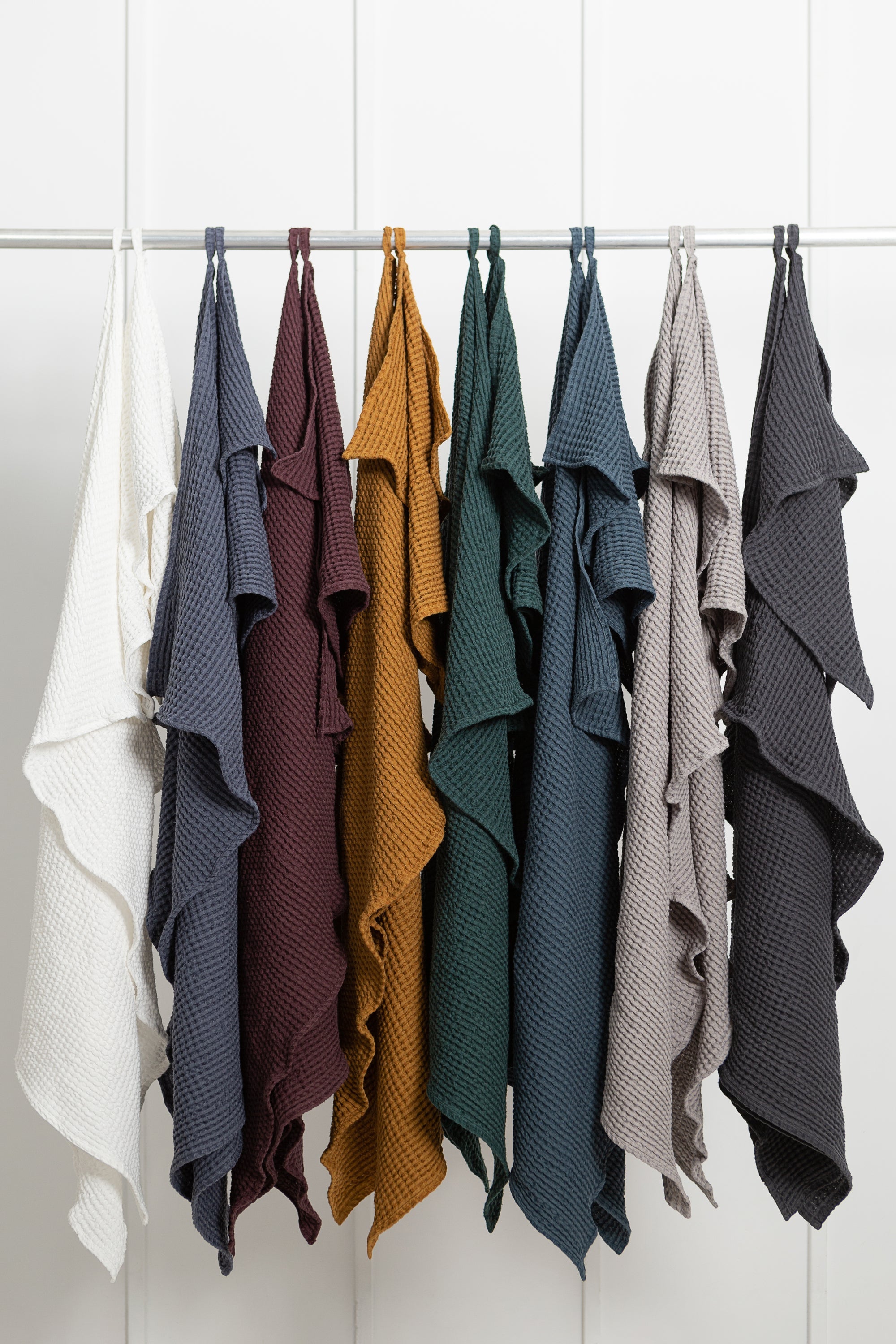 Waffle Linen Spa Set