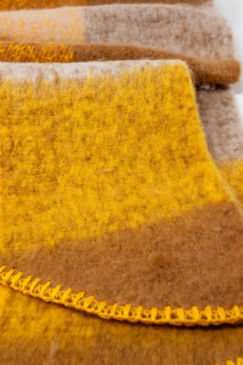 Beige & Yellow Scarf - BlissfulBody.Boutique