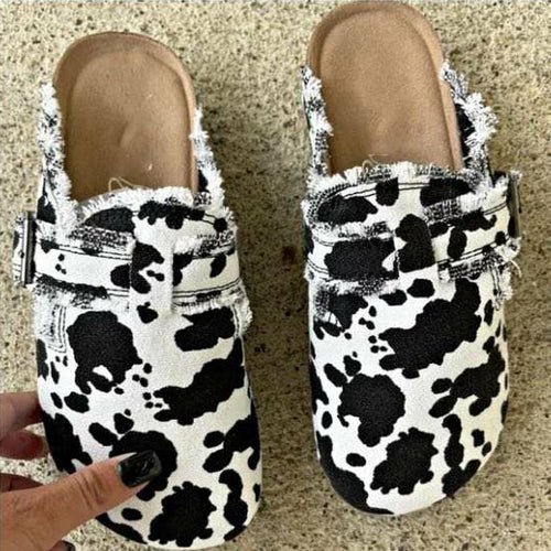 Canvas Loafer Women's Vintage Clogs - BlissfulBody.Boutique