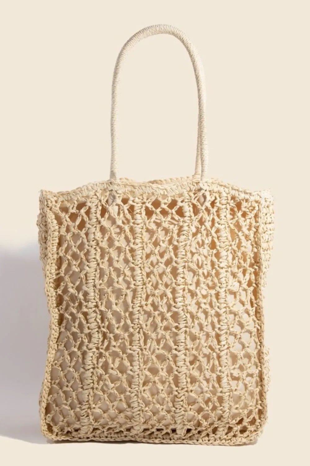 Fame Intricate Braided Tote Bag - BlissfulBody.Boutique