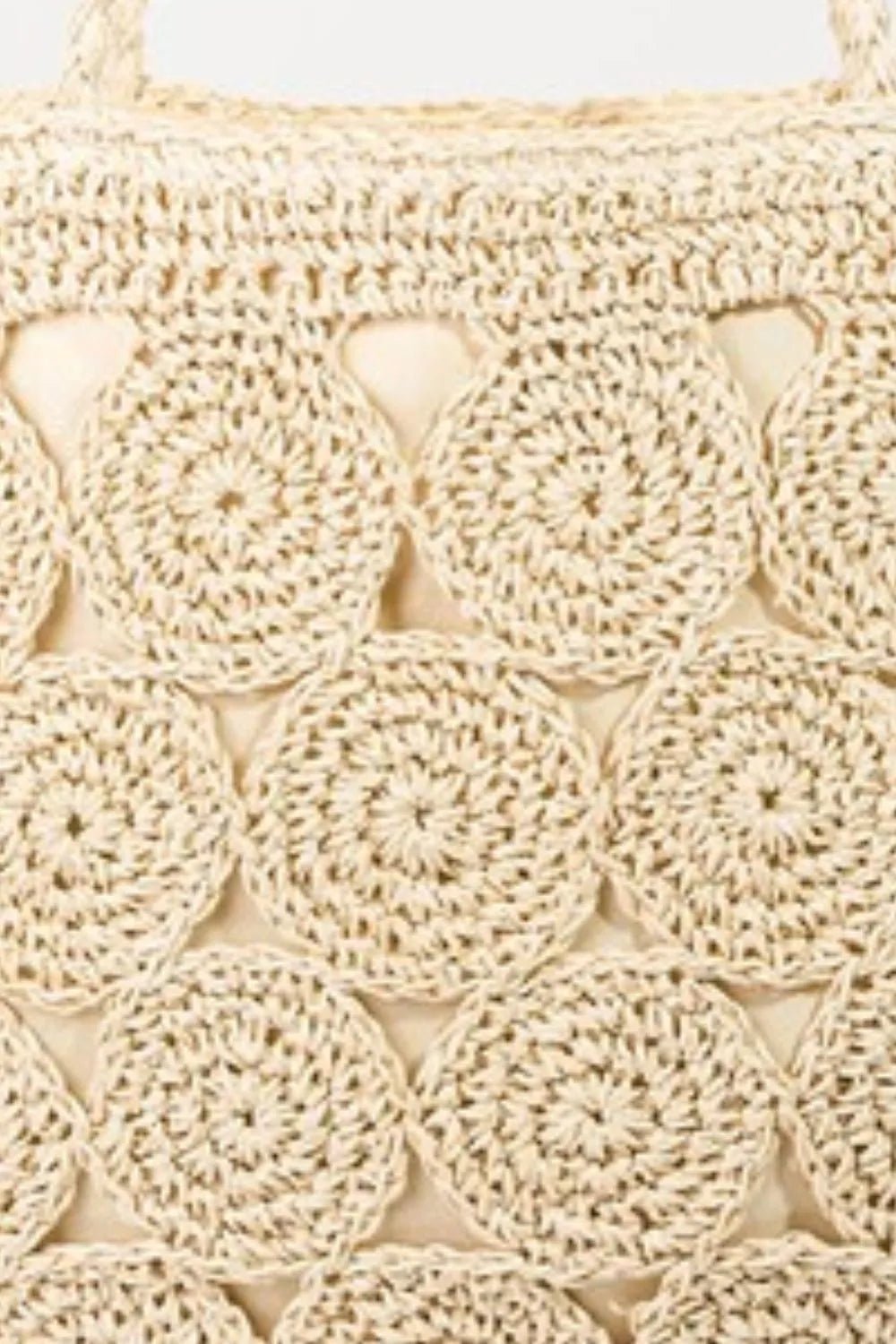 Fame Square Braided Pattern Tote Bag - BlissfulBody.Boutique