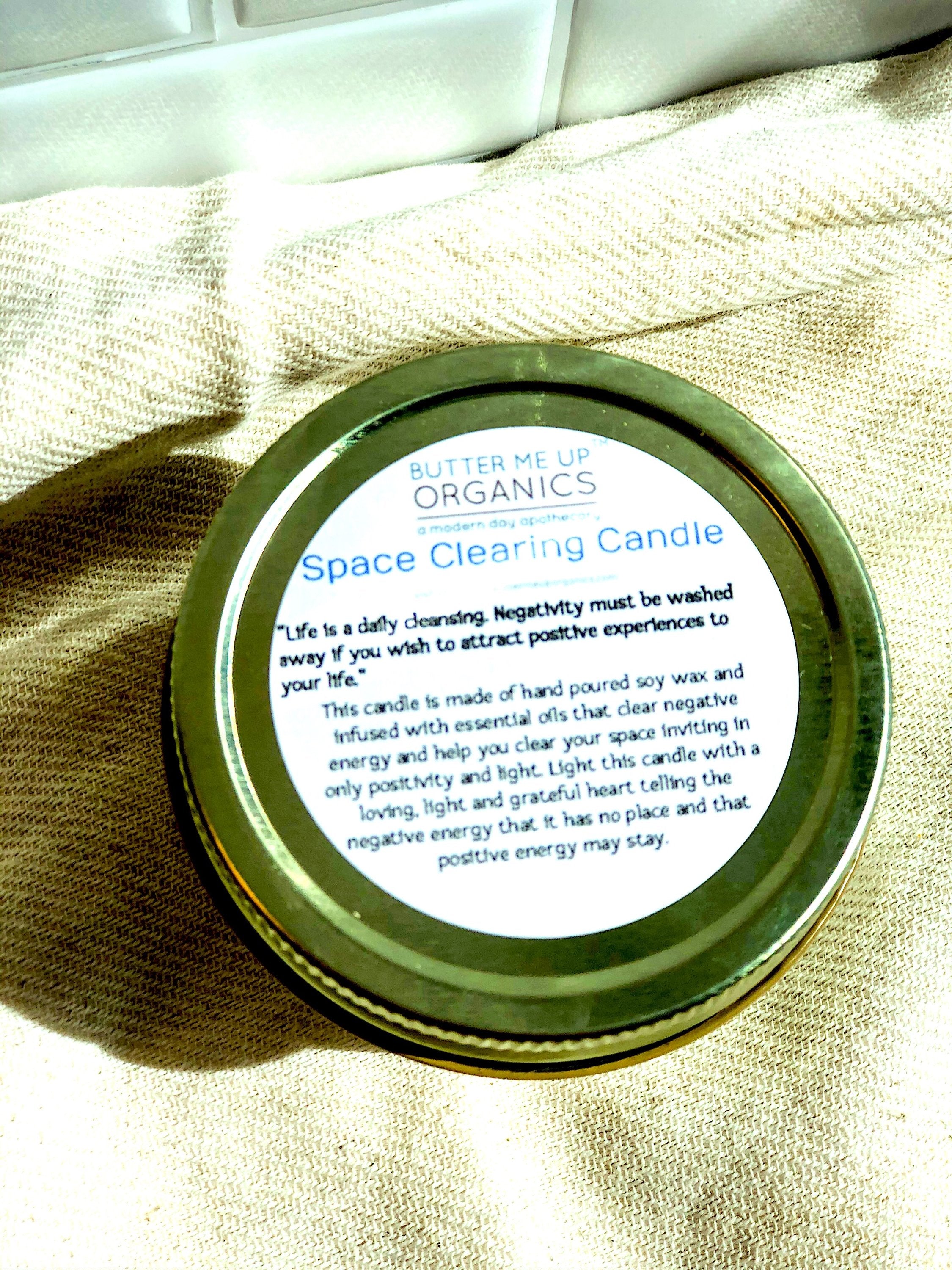 Intention Organic Soy Candle