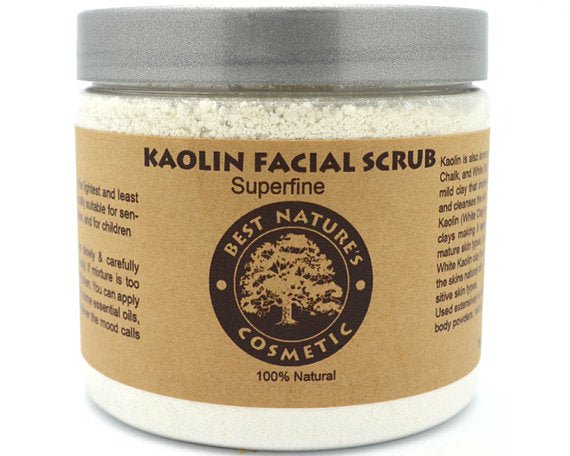 Kaolin Facial Scrub. Mask for sensitive skin. - BlissfulBody.Boutique