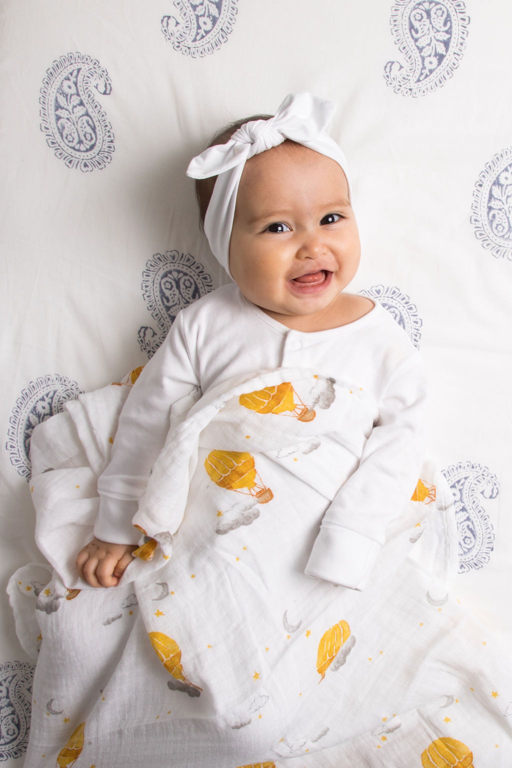 Fly Me to the Moon Organic Swaddle Set