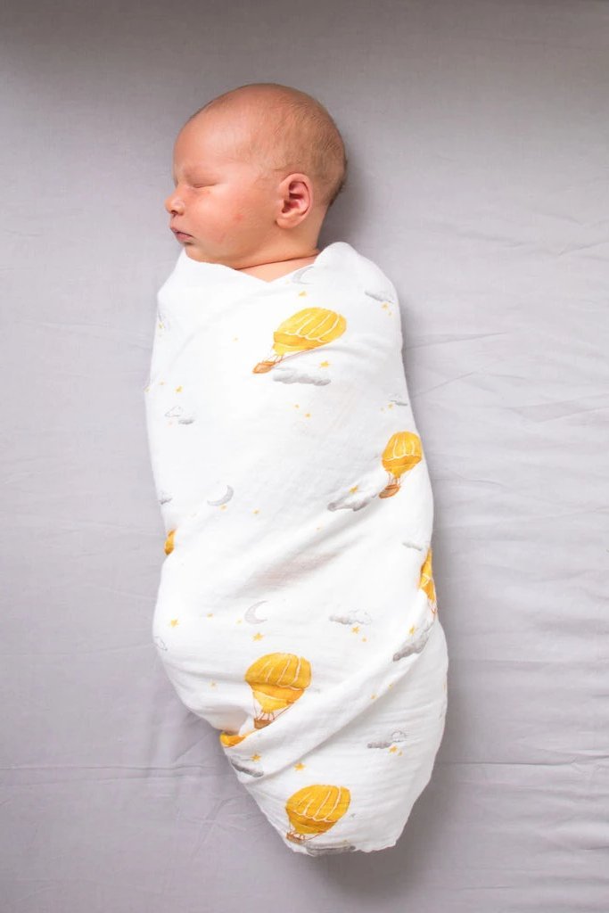 Fly Me to the Moon Organic Swaddle Set