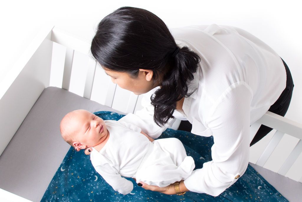 Fly Me to the Moon Organic Swaddle Set